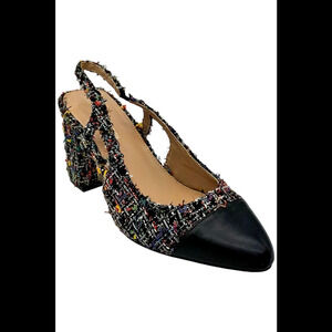 BCBGeneration Women's Darrin Cap Toe Pump Multi/black - Medium